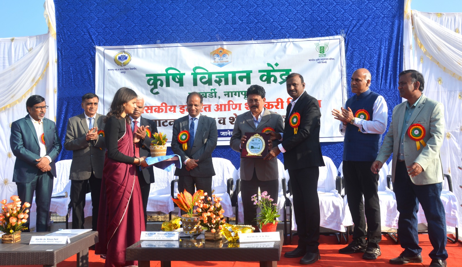 Inauguration of administrative building and Farmers' hostel at Krishi Vigyan Kendra, Du (13).jpeg